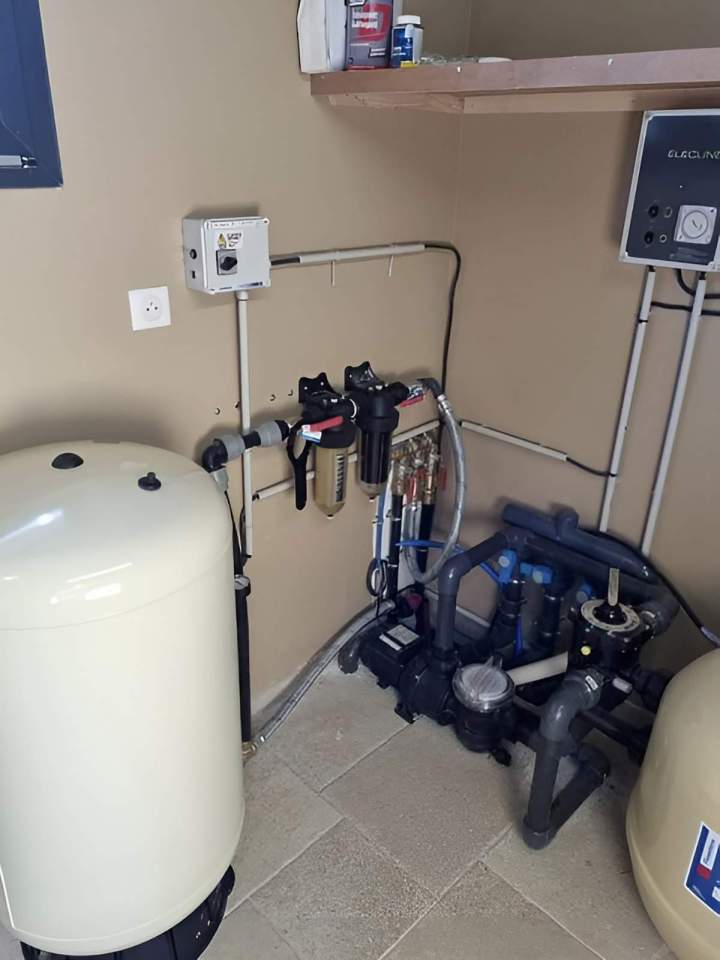 Installation de pompage complète, Orange