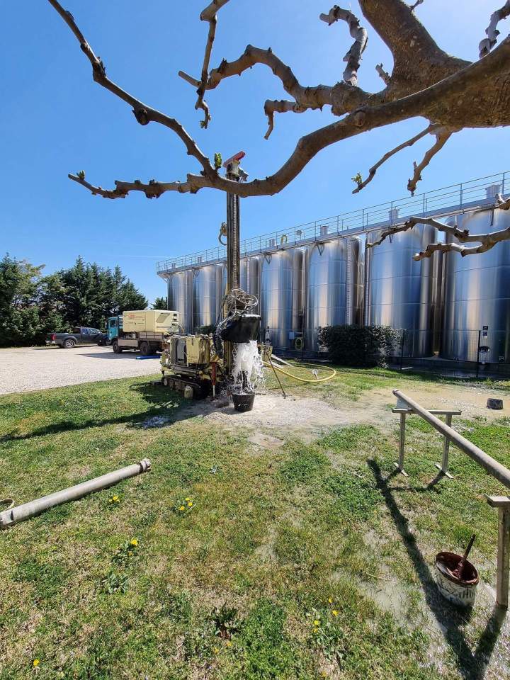 Travaux de forage, Orange