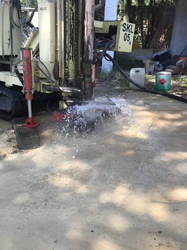 Jets d'eau sous pression, Orange