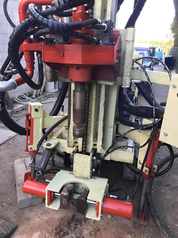 Machine de carottage géotechnique, Orange