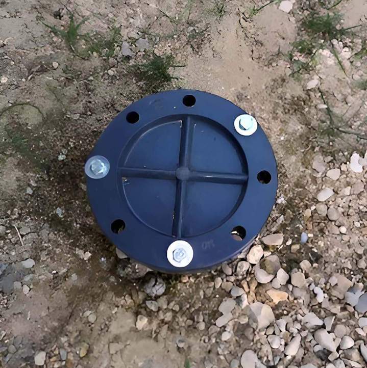 Tête de forage, Orange