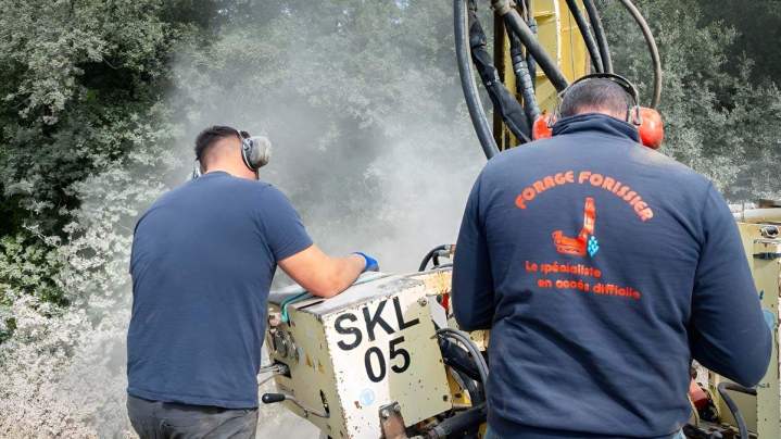 Experts en forage géotechnique, Orange