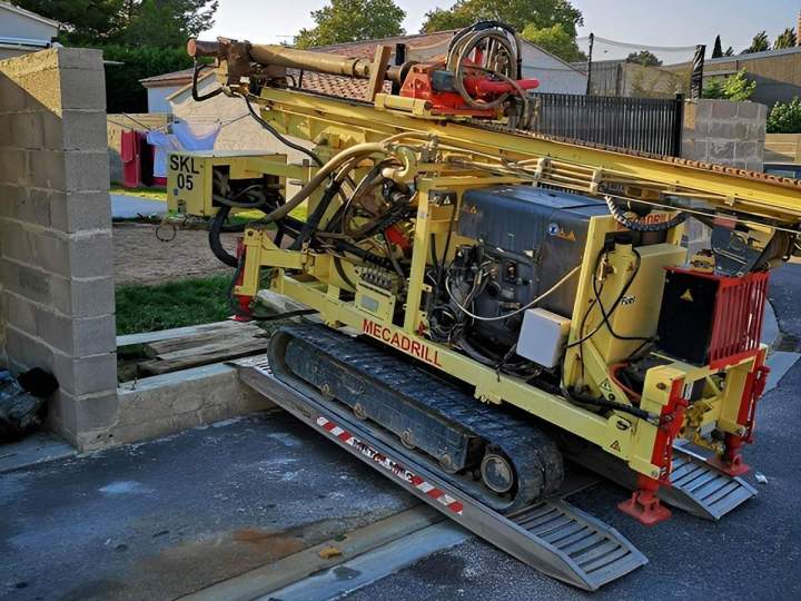 Vente de foreuse sur chenilles, Orange